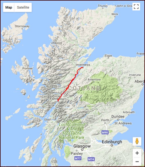 Kayaking the Great Glen Way